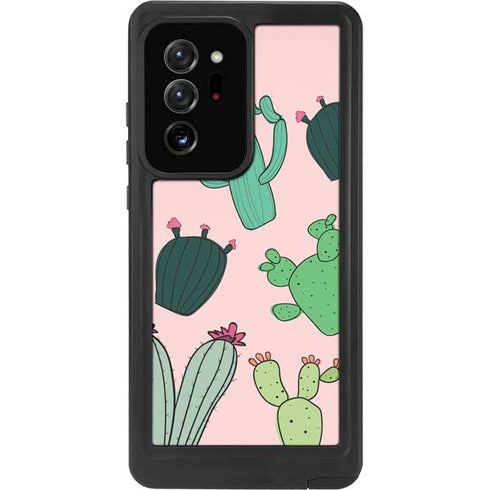Cactus Print Galaxy Note20 Ultra 5G Waterproof Case